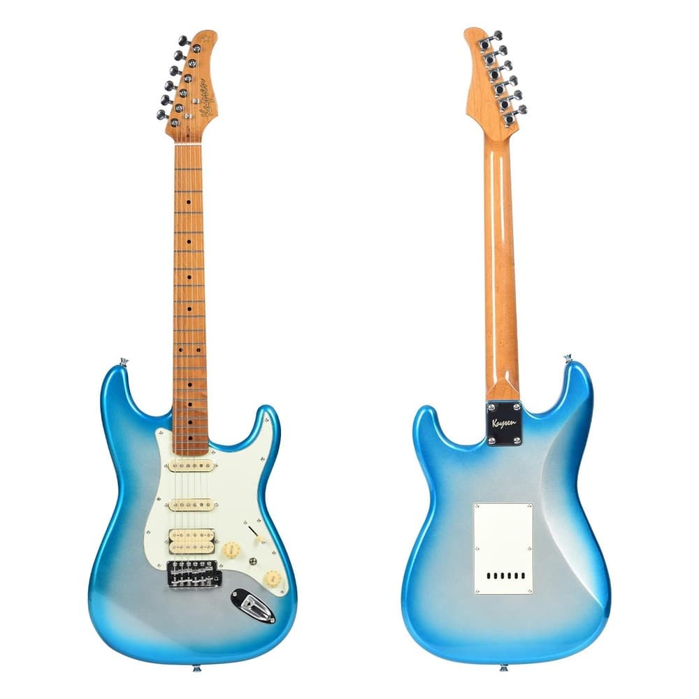 KAYSEN KST-630 MBL Profesyonel Strat Elektro Gitar | HSS Alnico V Manyetik